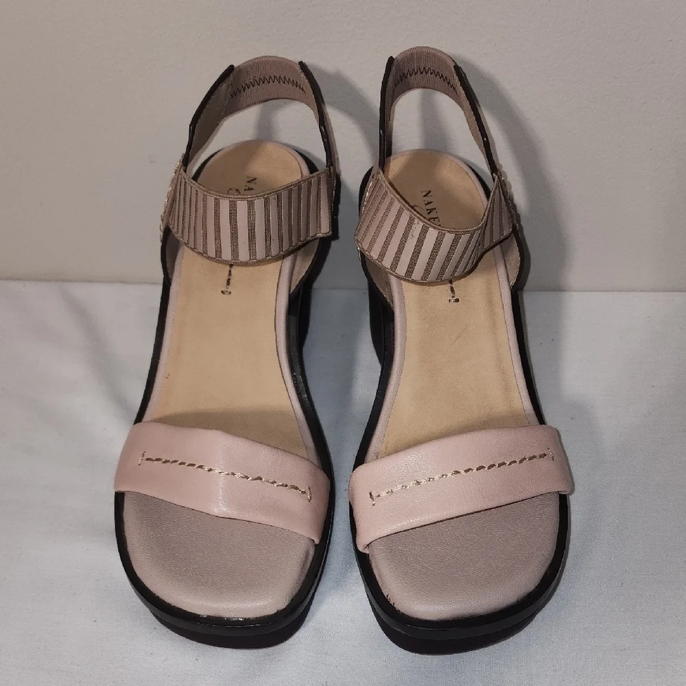 Basalt Platform Sandals